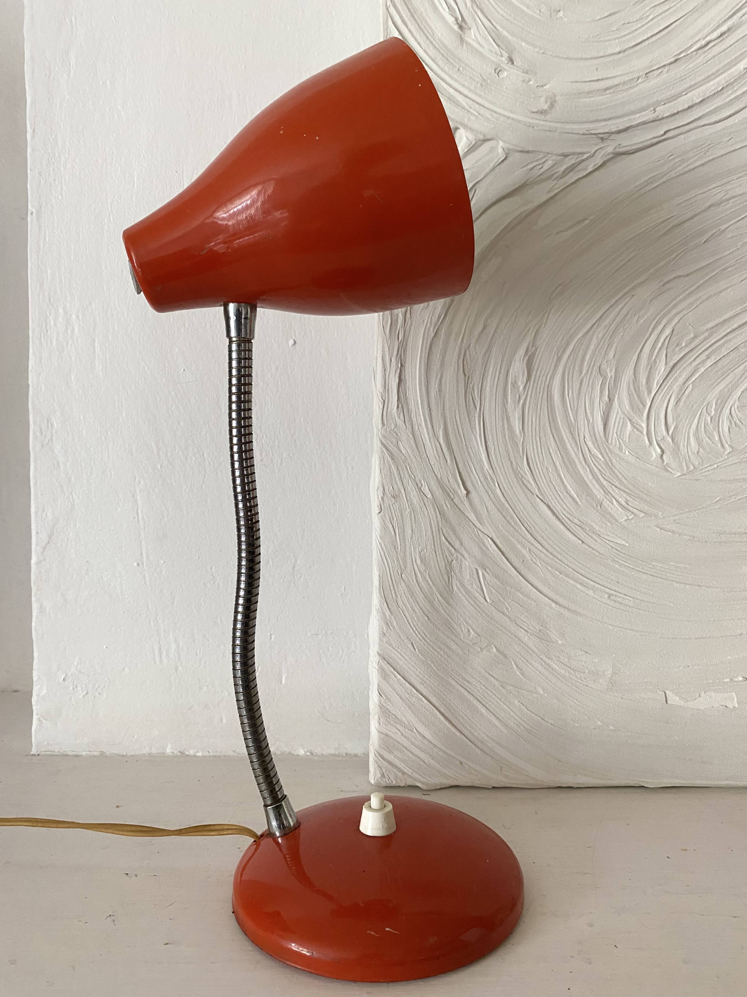 60s casserole lamp