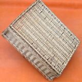 Wicker woven centerpiece basket