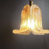 Vintage pendant light by Glashutte limburg, 1960s