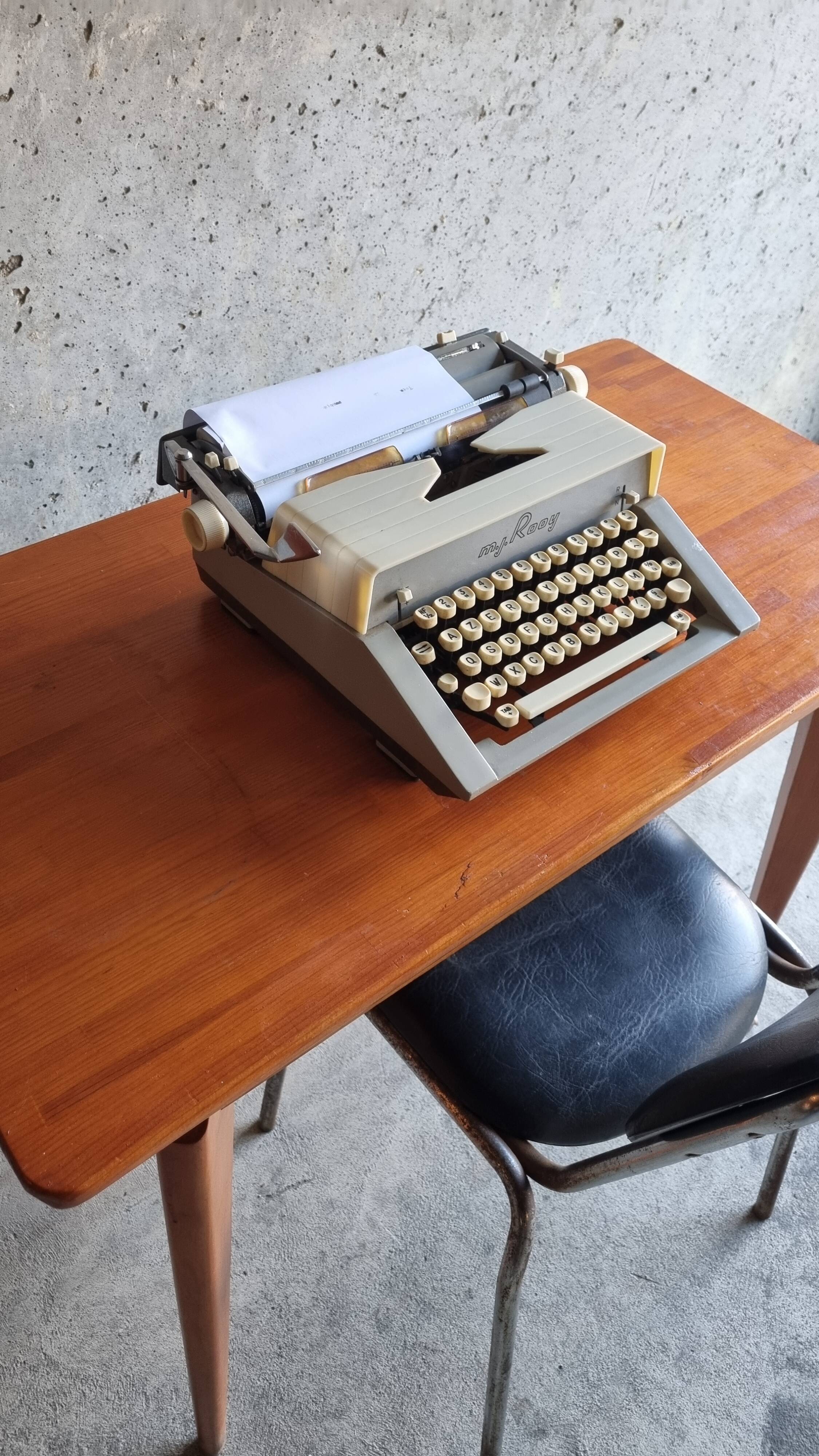 Vintage compass foot desk