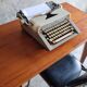 Vintage compass foot desk