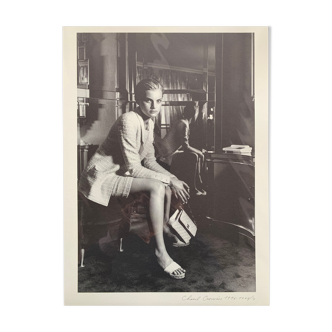 Vintage photo Karl Lagerfeld for Chanel Cruise collection