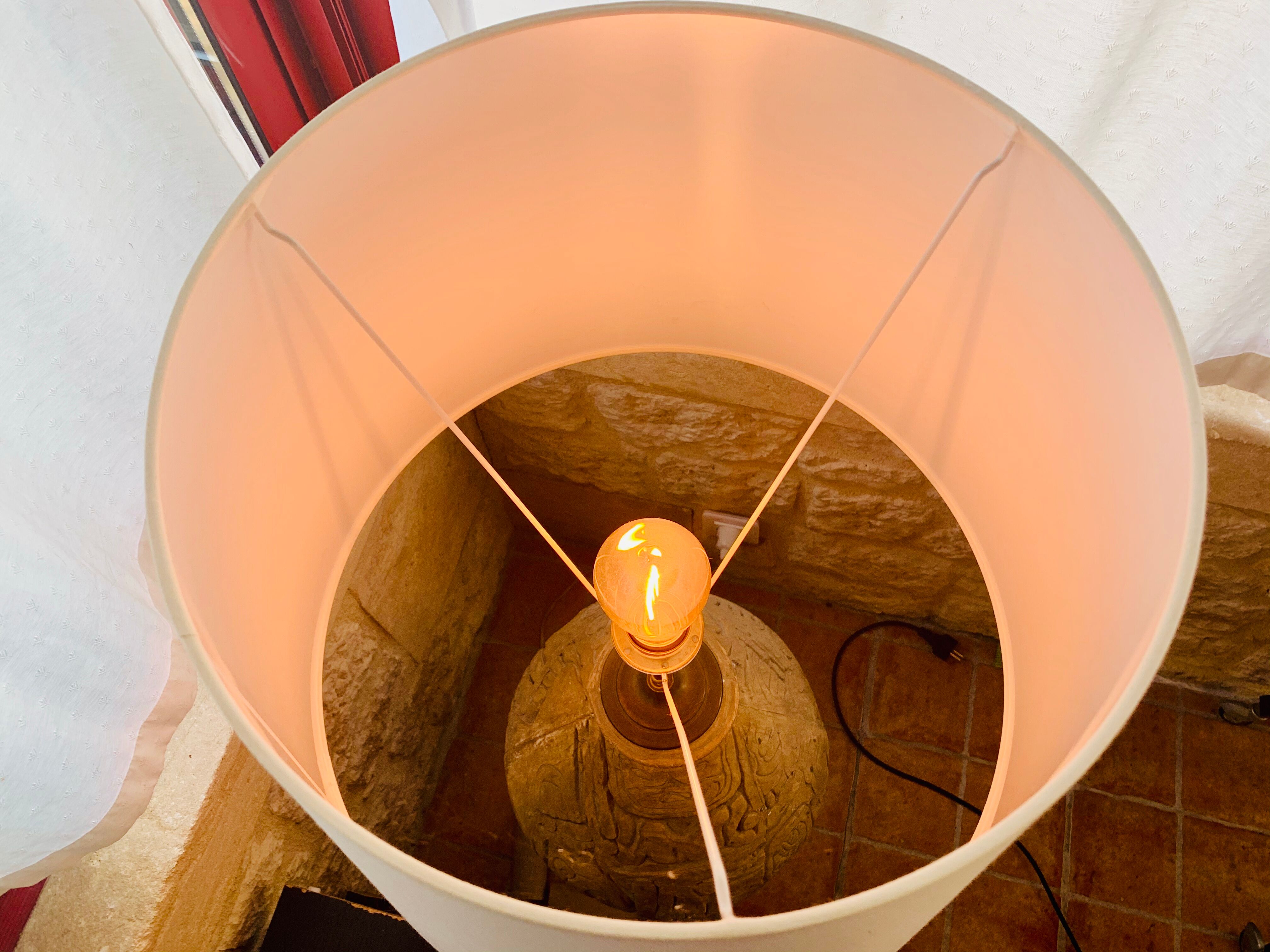 Vintage floor lamp, sculptural circa 60