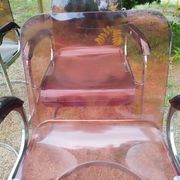 70s Space Age plexiglass chairs