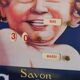 Plaque calendrier perpétuel Savon Cadum