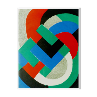 Original lithograph Sonia Delaunay 1969