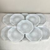 11 Arcopal octime dessert plates