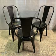Industrial bistro chair