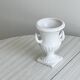 Cache-pot, white vase