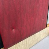 Vintage Wall-Mounted Hallway Panel with Hooks, Mirror & Shelf, 1960s