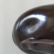 Two-tone stoneware jug model 424