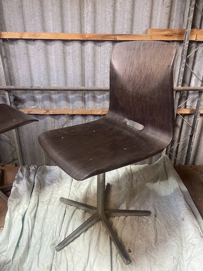 Midcentury Swiss Swivel Chair from Embru, 1960s