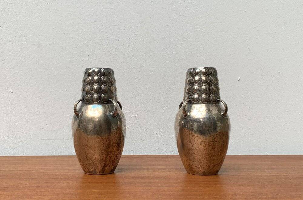 Art Nouveau vase by WMF, 1920s, set of 2