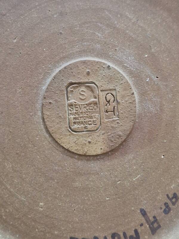 André Plantard for the national manufacture of Sèvres - Ceramic vase