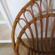 Fauteuils en rotin pour enfants, années 80