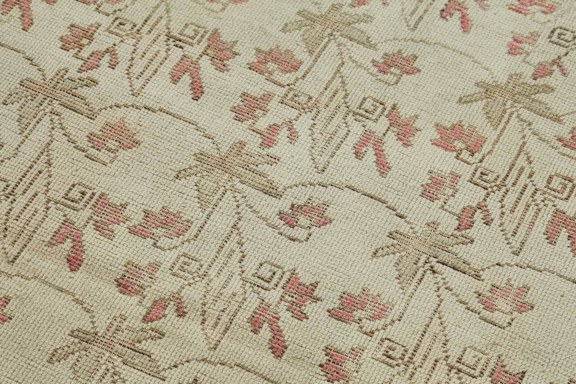 Tapis vintage anatolien turc 116 cm x 209 cm