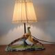 Lampe faisan Vintage
