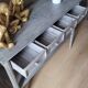 Light grey wooden console