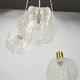 Cascade lamp, space age, 1970s