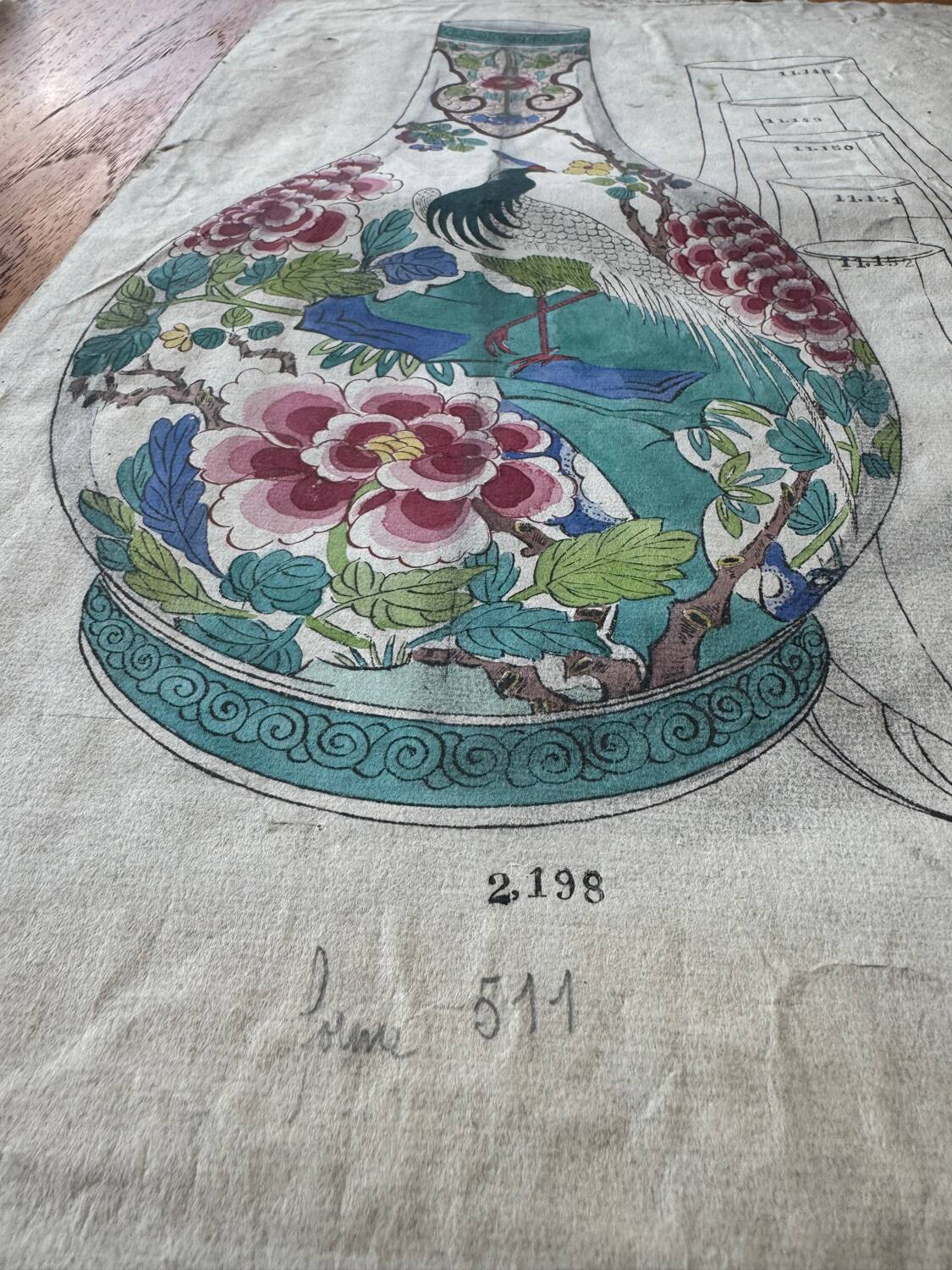 Watercolor Tiffany 1880