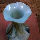 Vase a décor multicolore