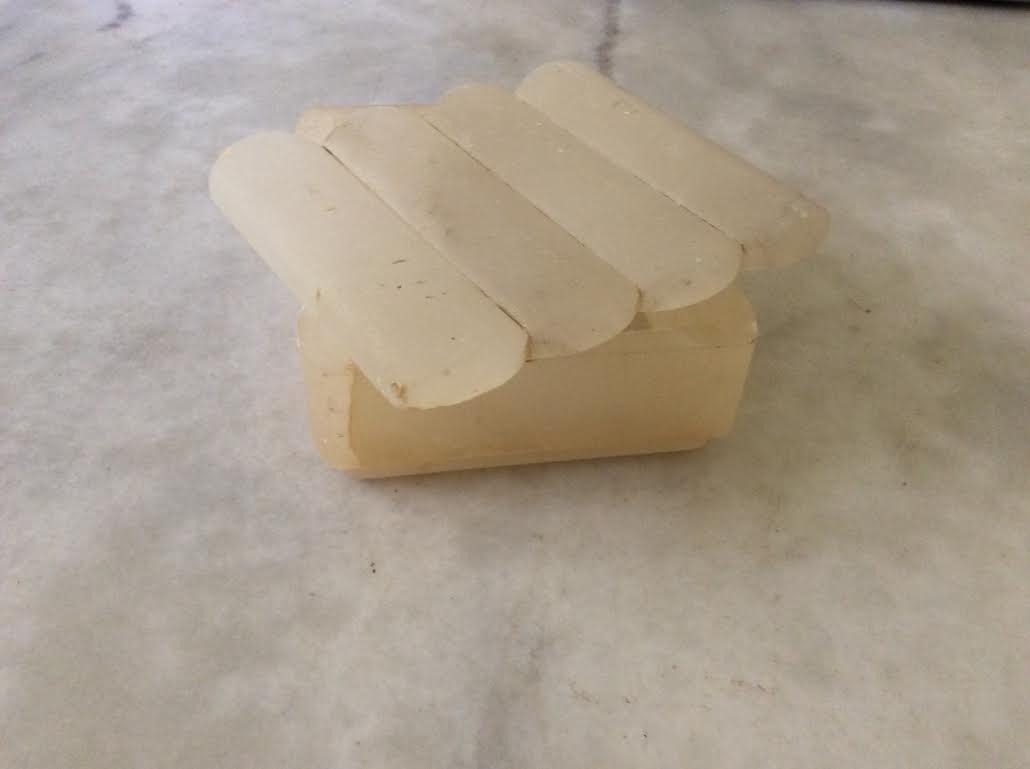 Jewelry box in alabaster
