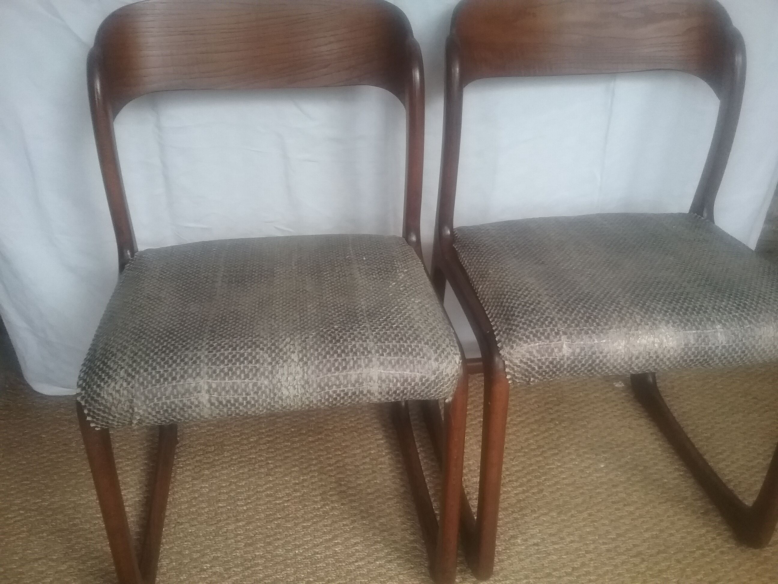Chaises vintage baumann