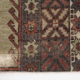 5x7 Classic Brown Red Handmade Vintage Rug, 151x214Cm SK 3054