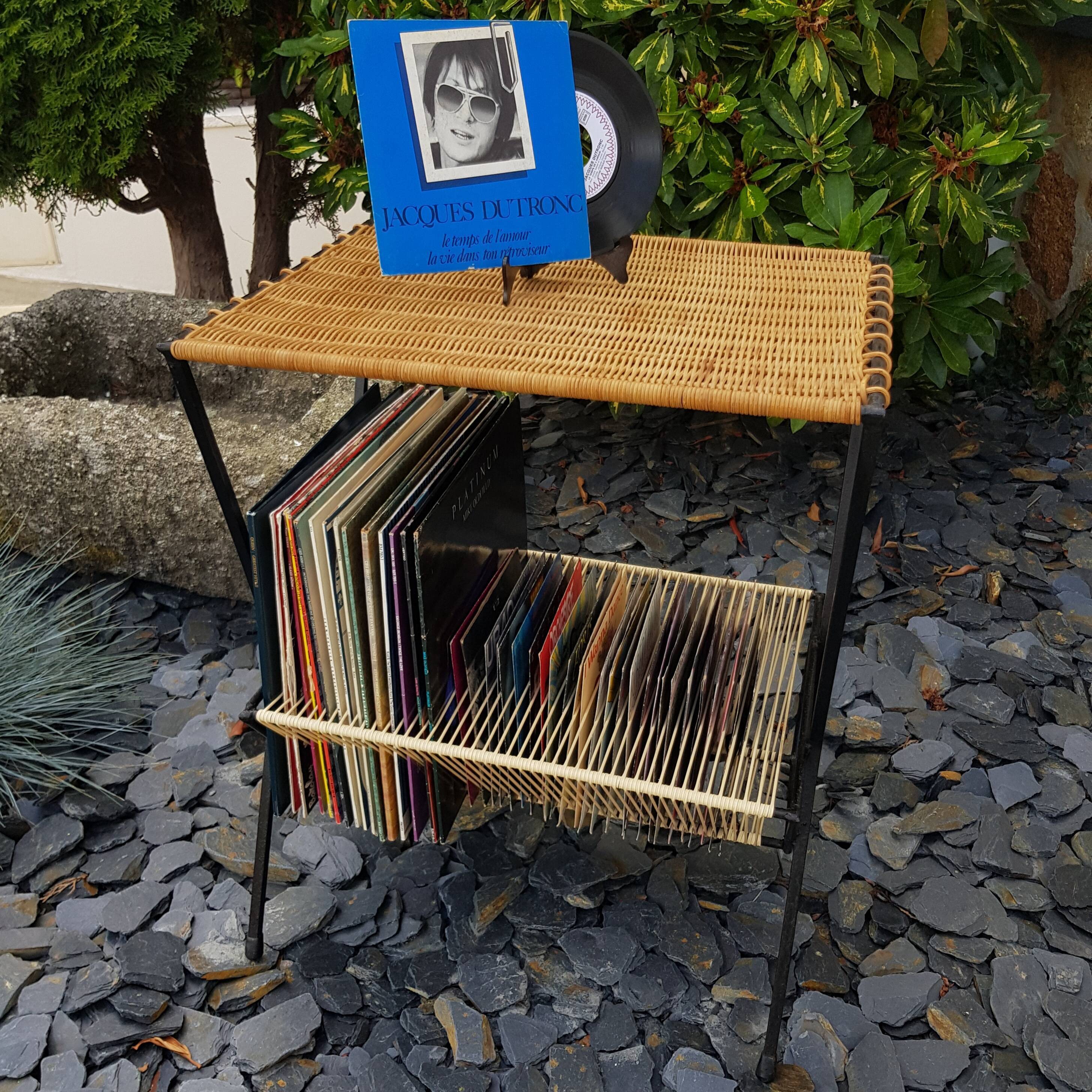 Vinyl record cabinet