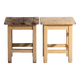 Antique pine bedside tables – Central Europe, circa 1940 #17