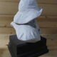 Carved bust Fisherman