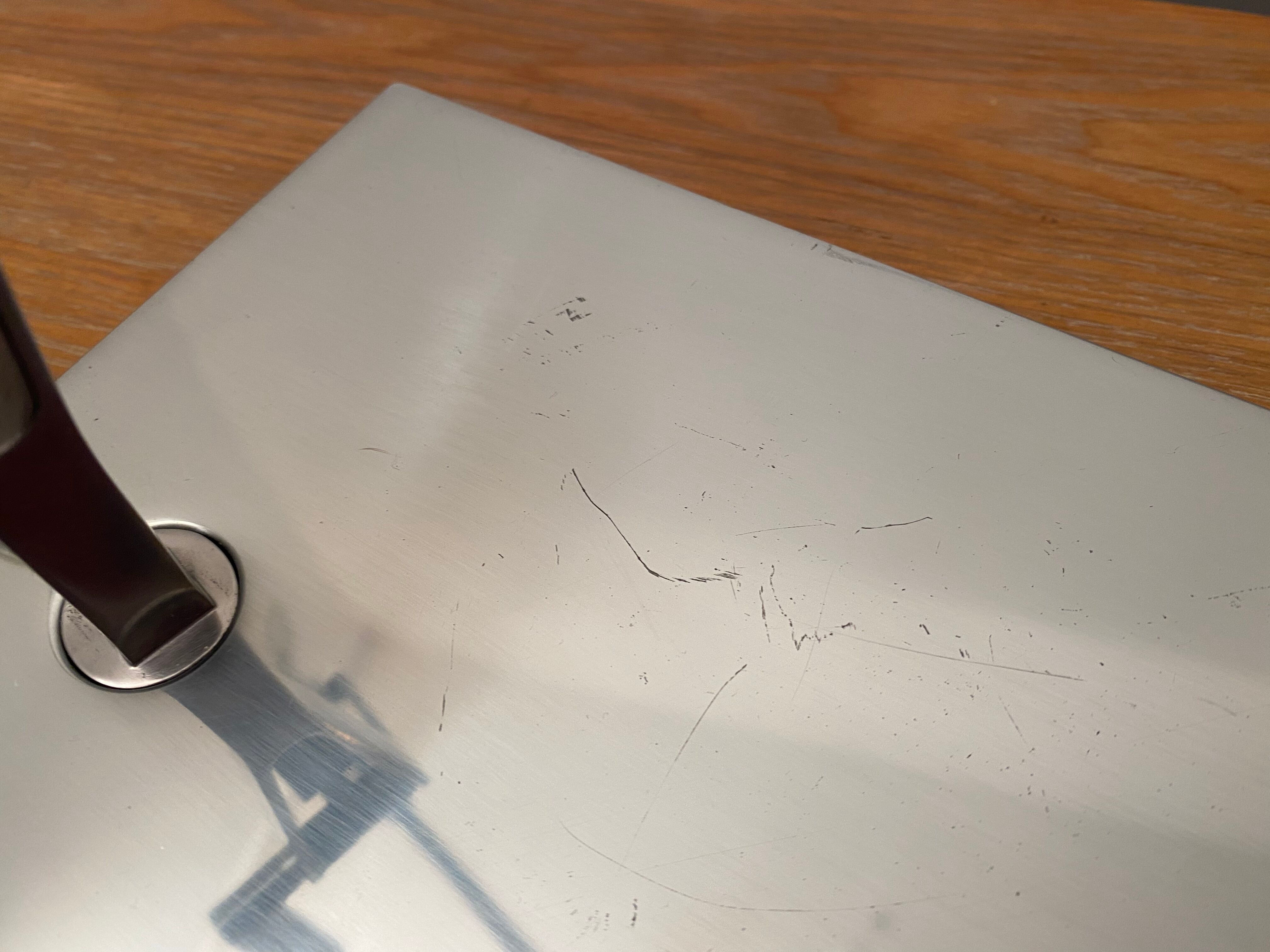 Desk lamp Kelvin T edition Flos design Antonio Citterio chrome aluminum