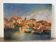 Mediterranean port, oil on canvas
