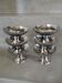 6 stainless steel ice cream/sorbet bowls
