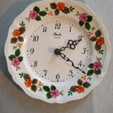 Plate wall clock