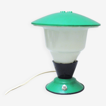 Lampe verte Années 70