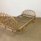 Rattan basket bed 1 place