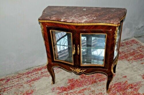 Louis XV style display cabinet