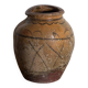 Vase ancien chinois en grès émaillé – Chine, vers 1890