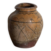 Ancient Chinese glazed stoneware vase – China, circa 1890
