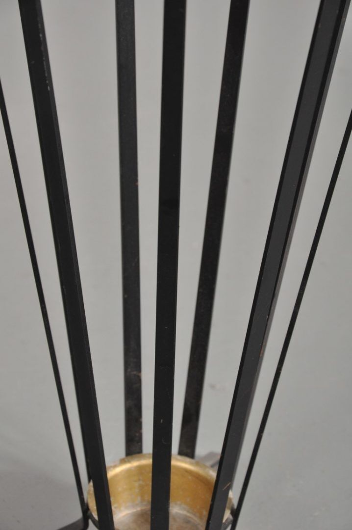Umbrella metal black years 1960