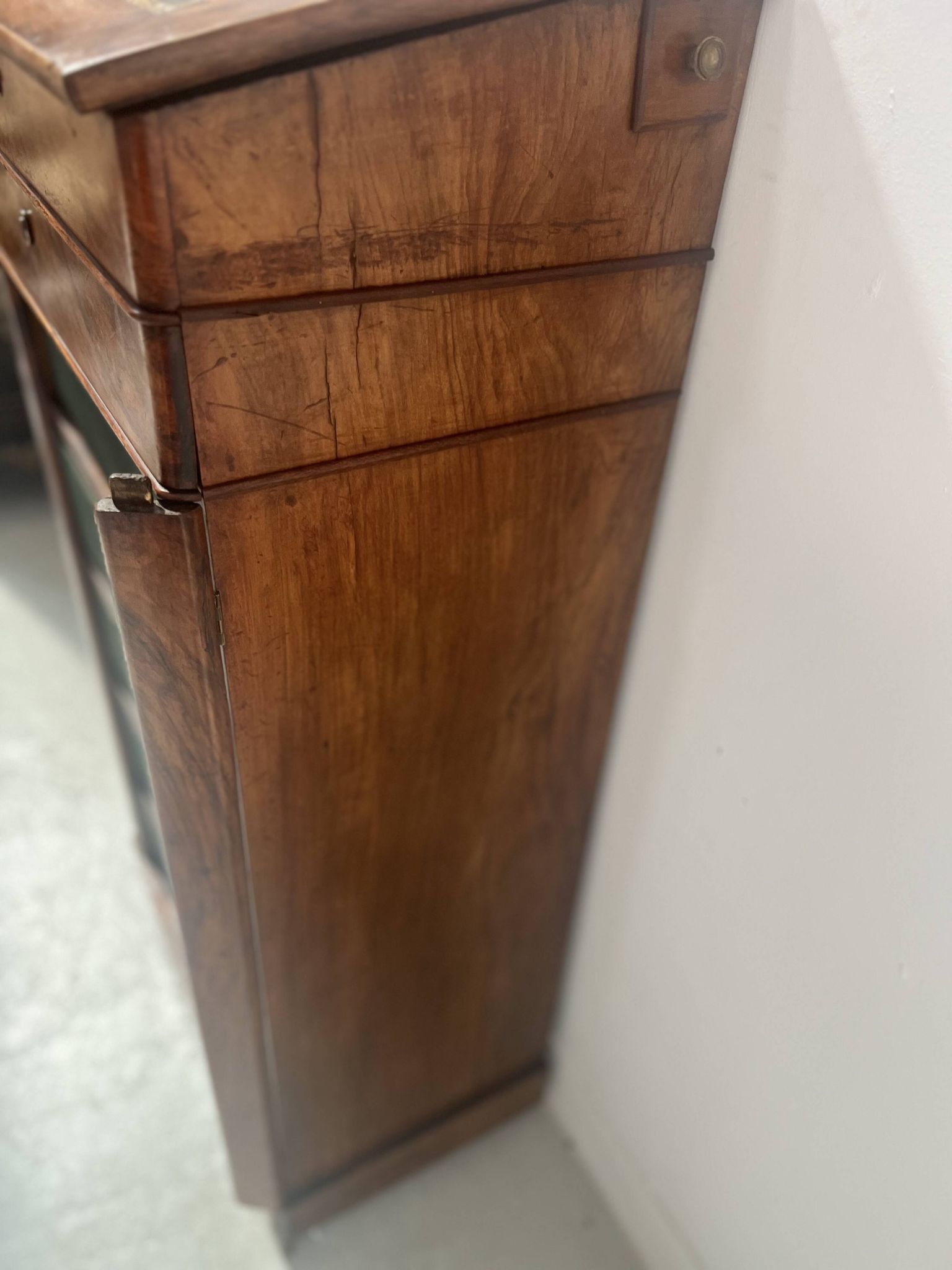 Old 19th century notary's clerk's desk