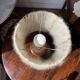 Ceramic and sisal wool desk lamp