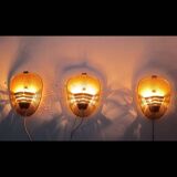 Set of 1950s wall lights