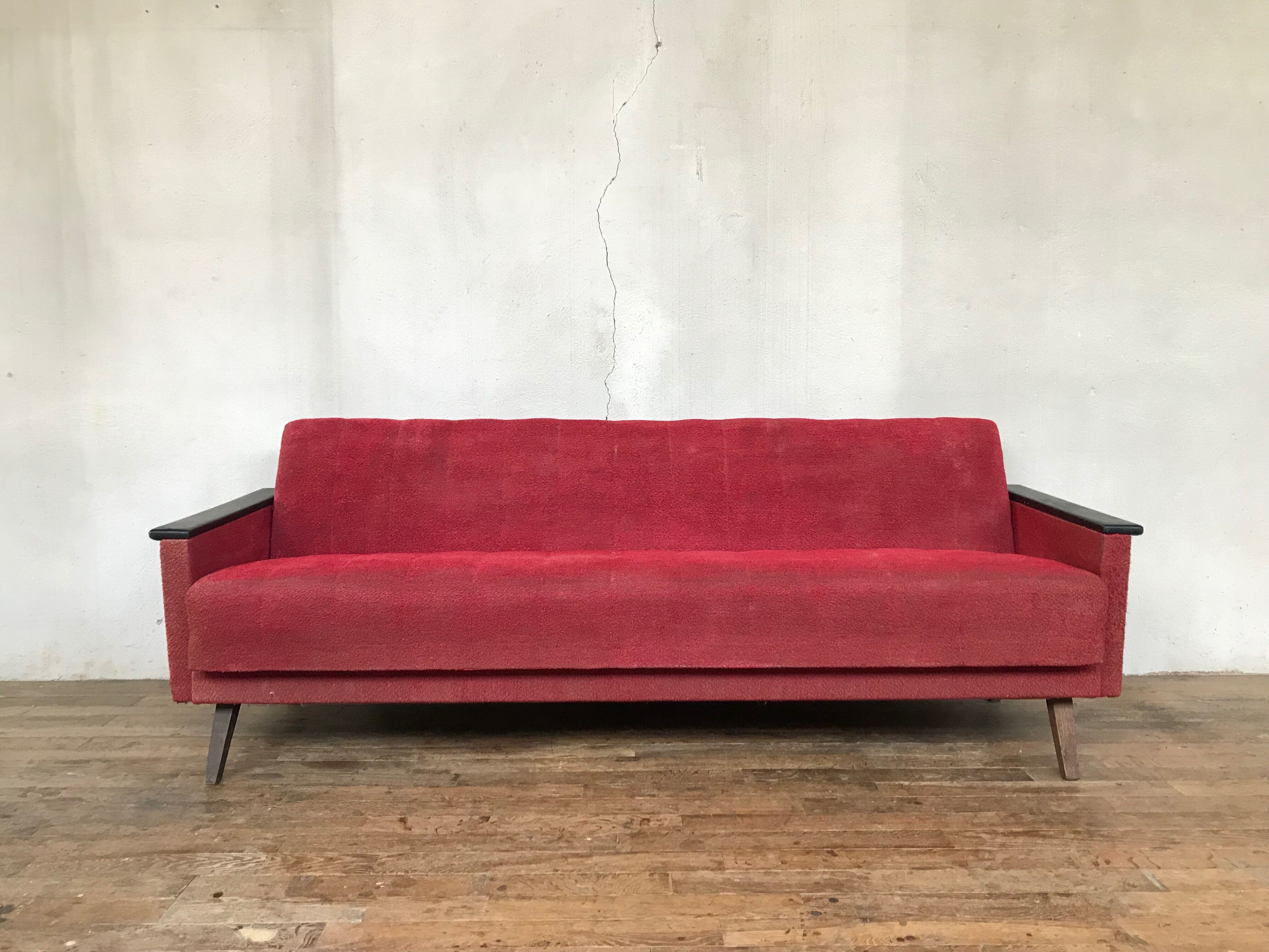 Vintage sofa says daybed from 1950s 1960s design