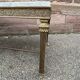 Table basse style louis xvi empire en bronze doré 1950