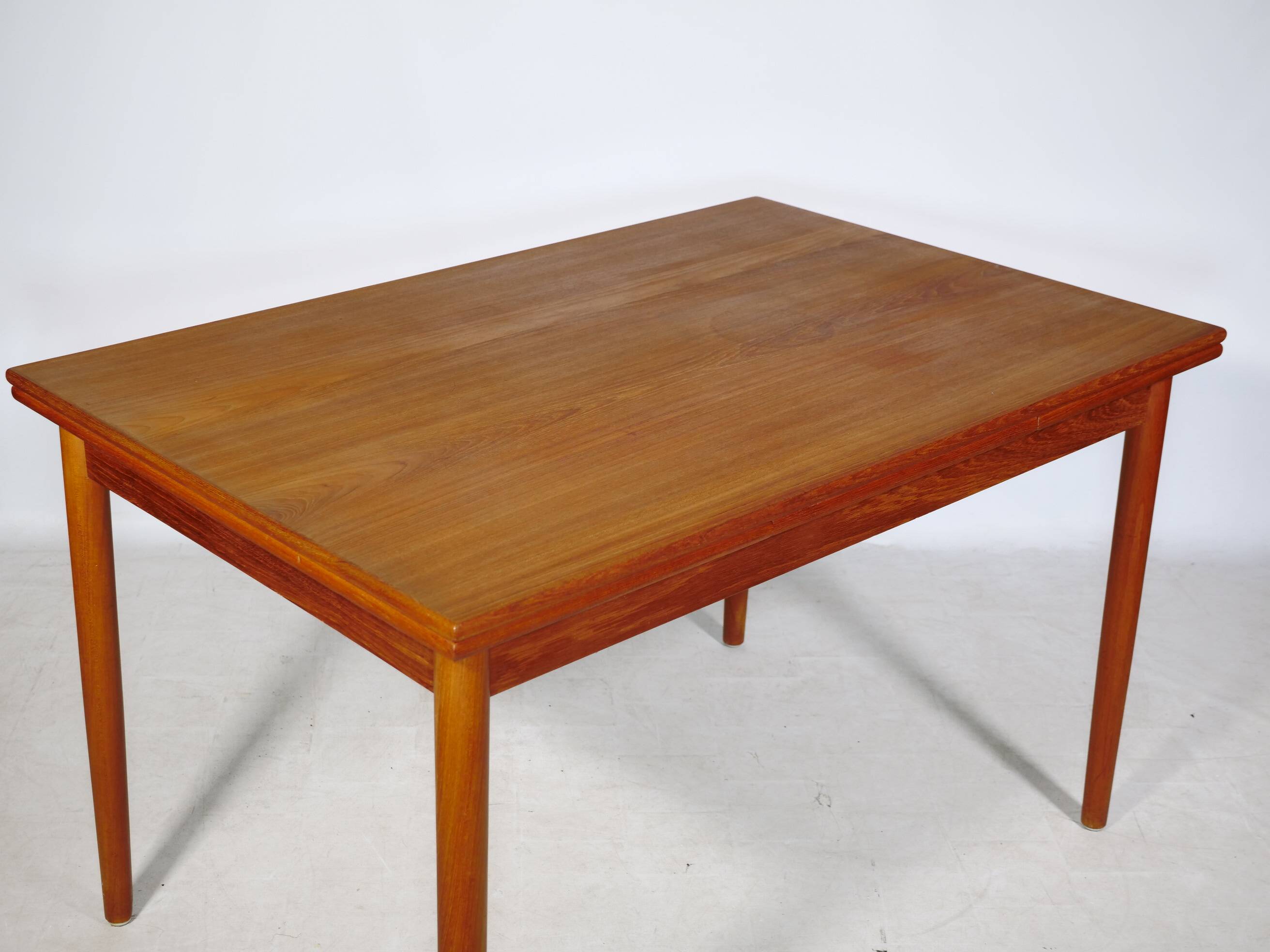 Mid-Century Extendable Teak Dining Table, 1960s