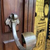 Walnut wardrobe Napoleon III style