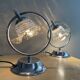 Pair mid century modern bedside lamps
