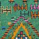 Unique handmade Berber rug 3x2 m